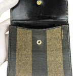 Fendi Vintage Striped Pequin Wallet