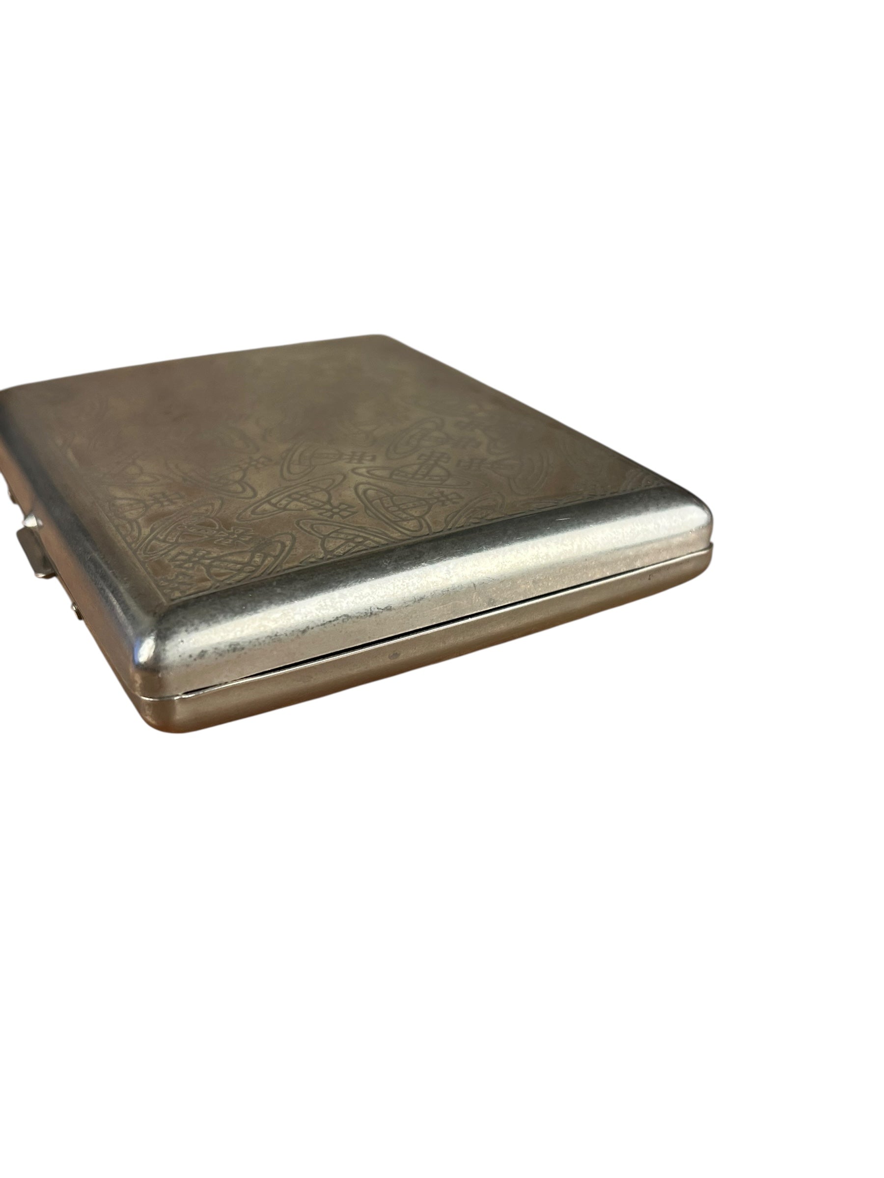 Vivienne Westwood Metal Slim Orb Silver Case