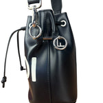 Fendi Black Mon Trésor Mini Bucket Bag