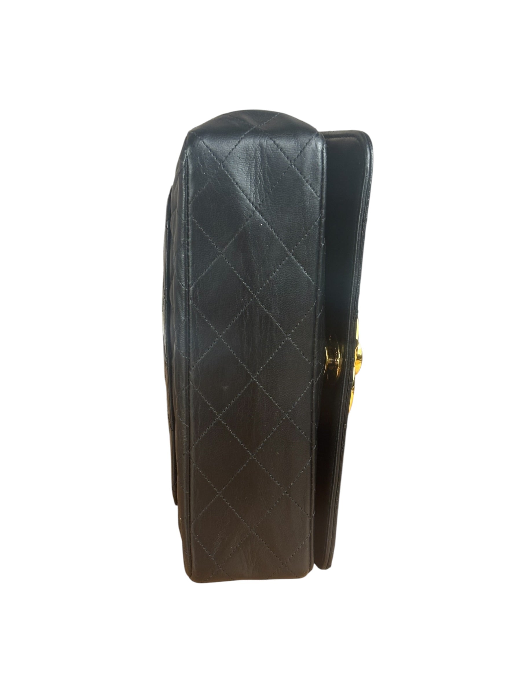 Chanel Black Small Quilted Flap Shoulder Bag 86-88