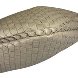 Bottega Veneta Grey Intrecciato Hobo Bag