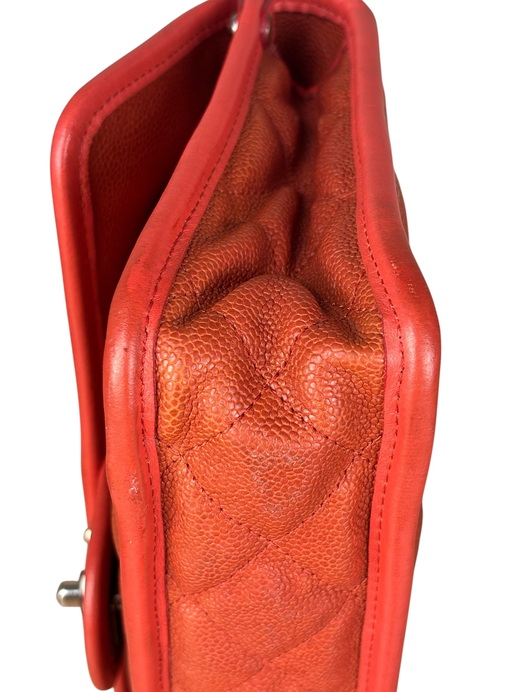 Chanel French Riviera Caviar Quilted Flap Bag Sunset 2011