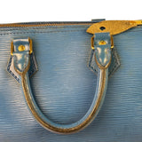 Louis Vuitton Blue Epi Leather Speed 25