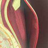 Burberry Blue Label Pink Multi Logo Bowler Bag
