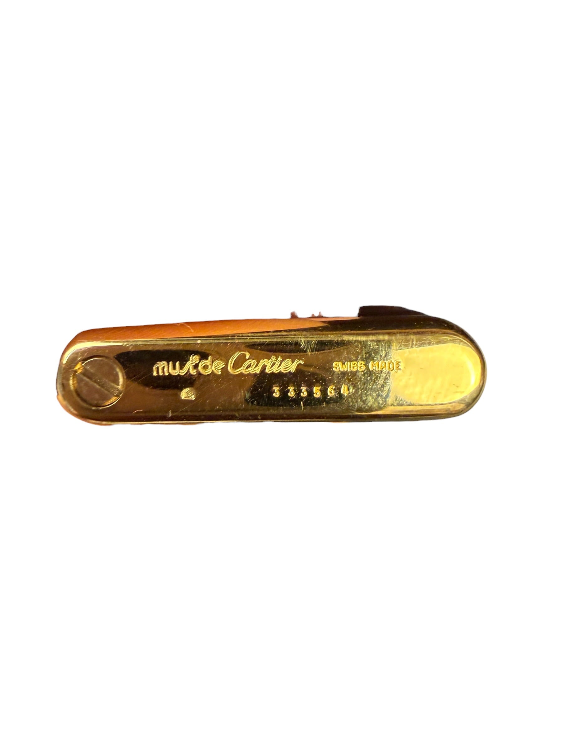 Cartier Vintage Must De Cartier Trinity Padlock Keyring