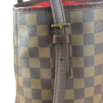 Louis Vuitton Damier Ebene Marais PM Bucket Bag