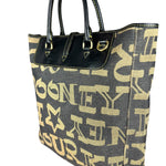 Dooney & Burke Vintage Canvas Logo Tote