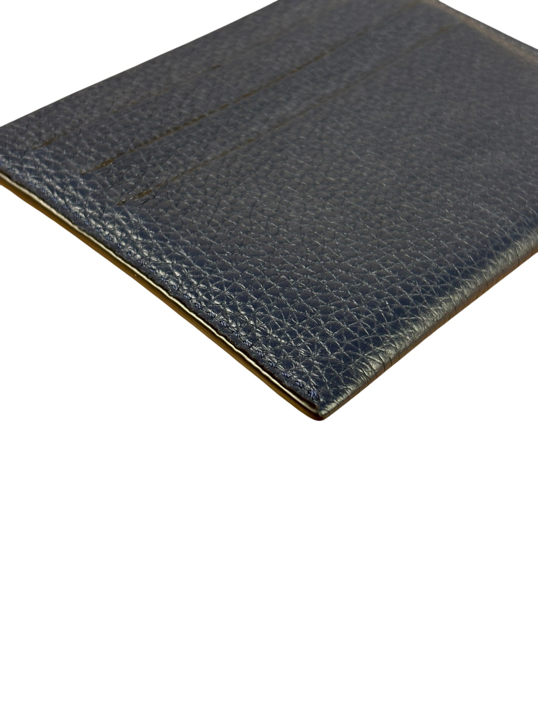 Givenchy Navy Blue Leather Card Holder