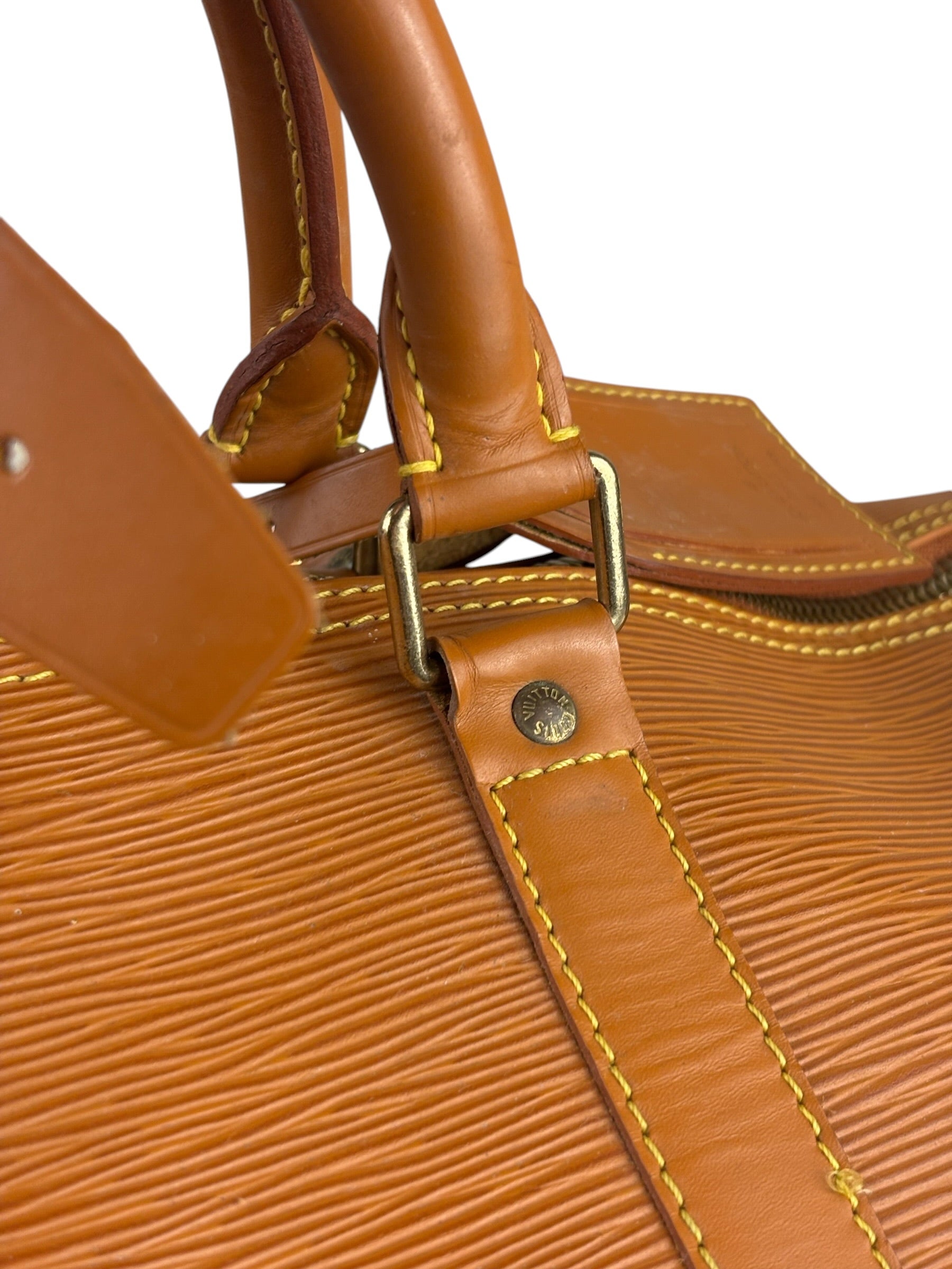 Louis Vuitton Vintage Epi Leather Keepall Travel Bag