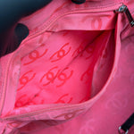 Chanel Black Leather Cambon Ligne Tote 2003