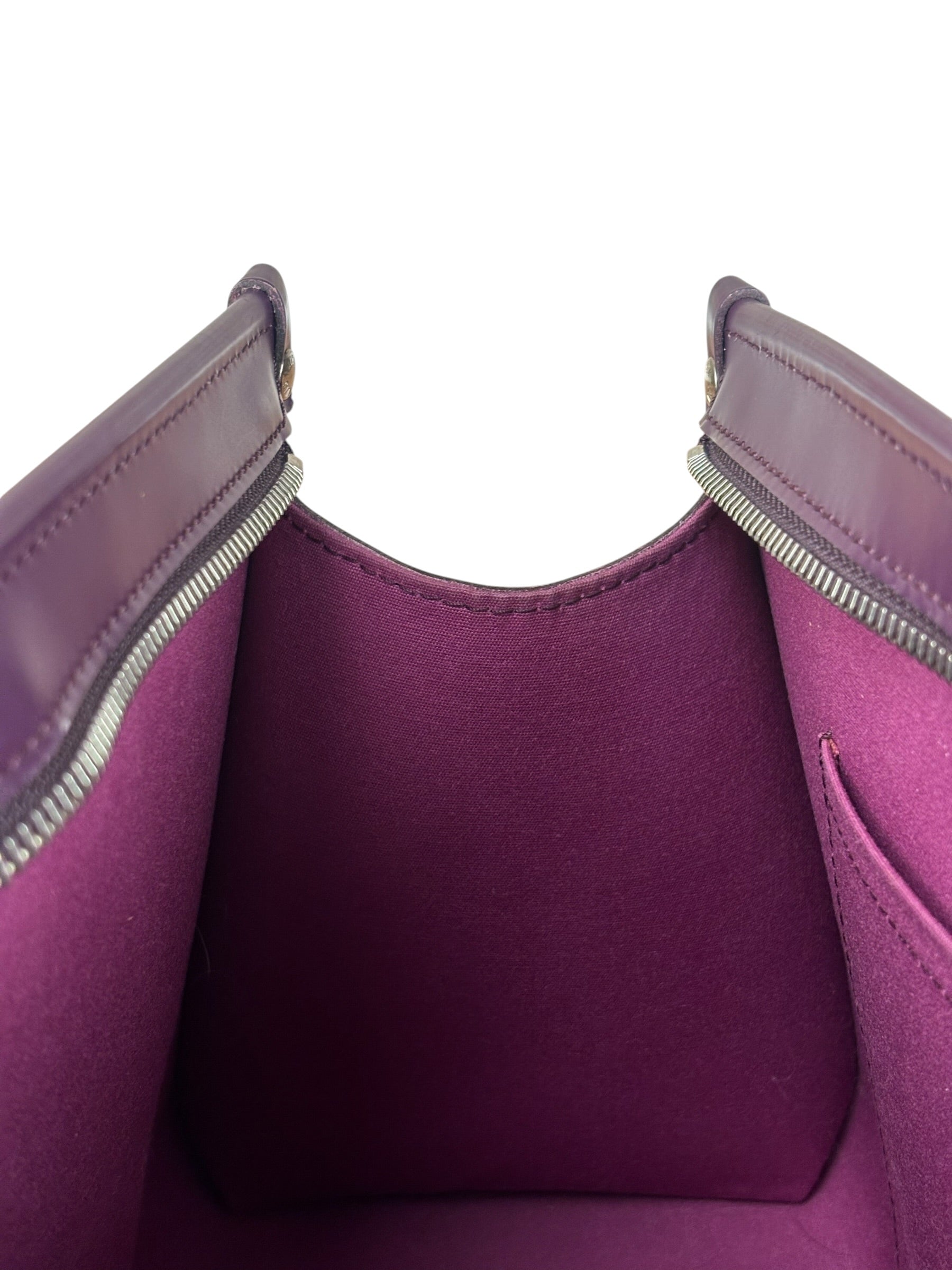Louis Vuitton Purple Madeleine Epi Leather HandBag