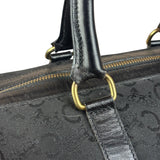 Celine Black Leather Wear Macadam Monogram Mini Boston Bag