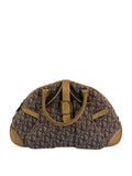 Christian Dior Beige/Brown Trotter Double Saddle Bowler Bag