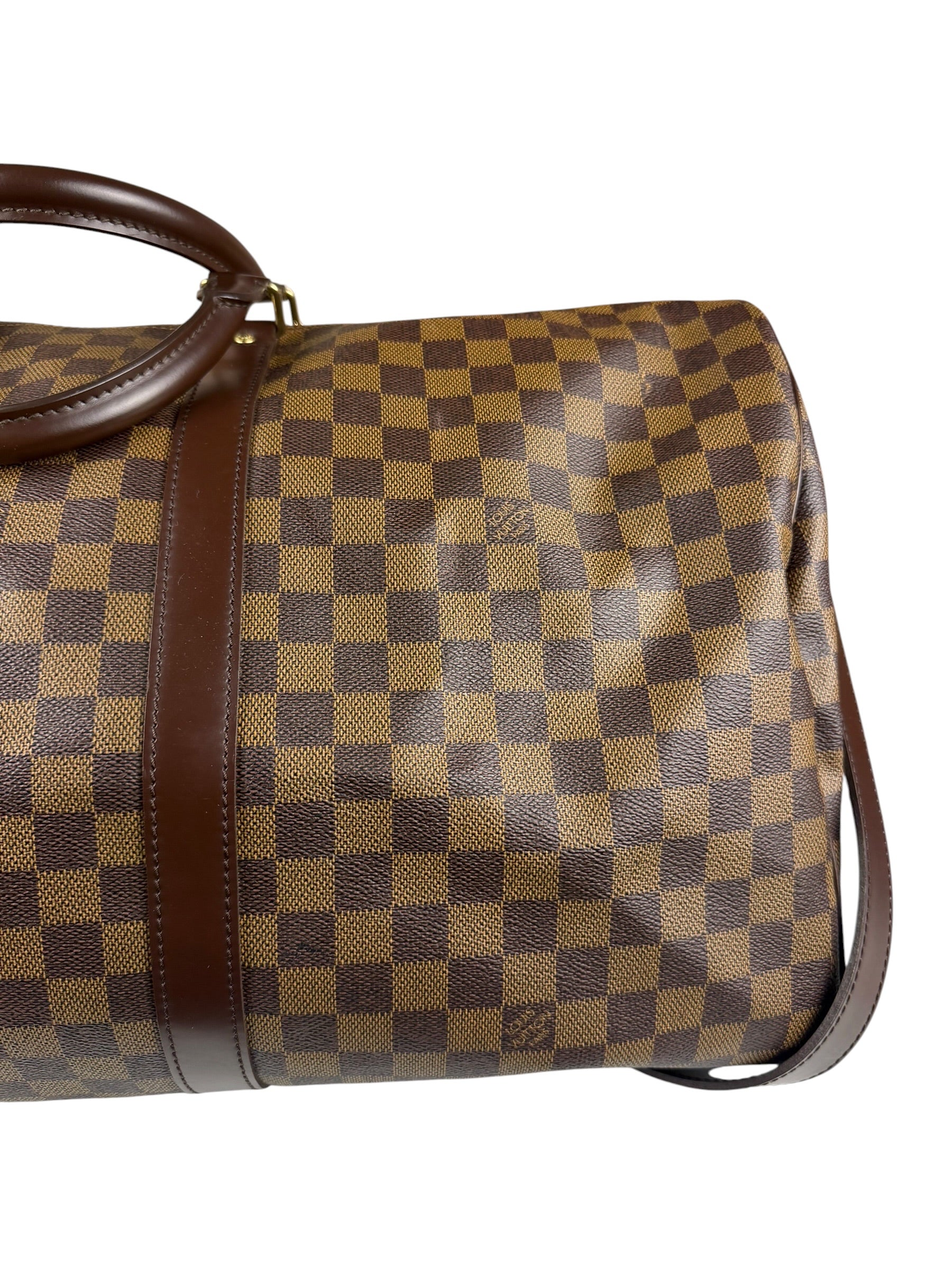 Louis Vuitton Damier Ebene Keepall Two-Way Bag