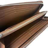 Louis Vuitton Brown Leather Suhali Zippy Wallet