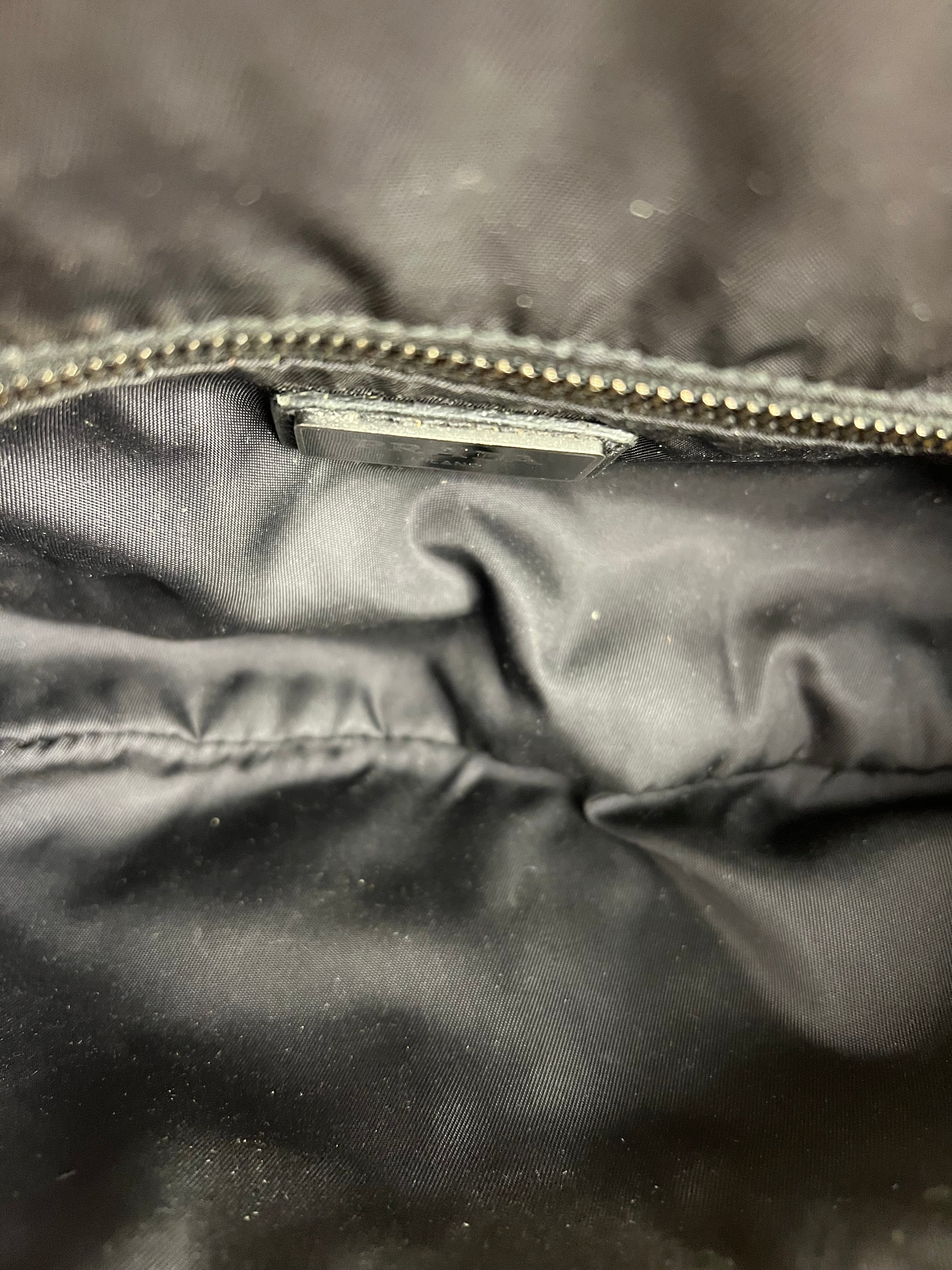 Prada Leather Belt Bag Black