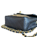Chanel Black Leather Classic Mini Flap Bag ‘94-‘96