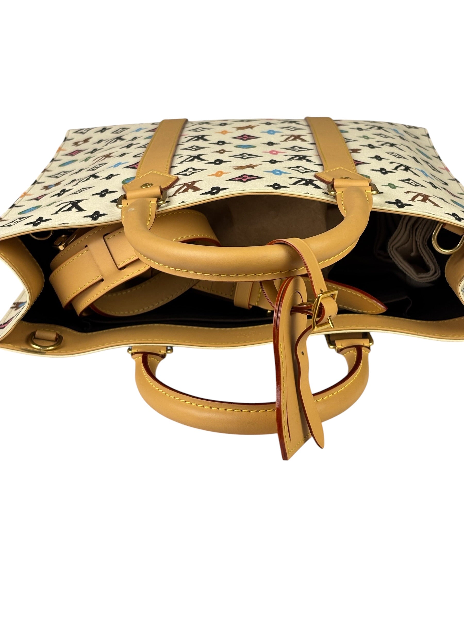 Louis Vuitton x Tyler Cream Monogram Craggy Sac Plat Tote