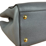 Fendi Grey Leather 2Jours Tote/Hand Bag