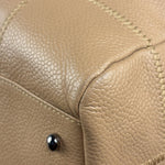 Chanel Beige Caviar Chocolate Bar Boston Bag