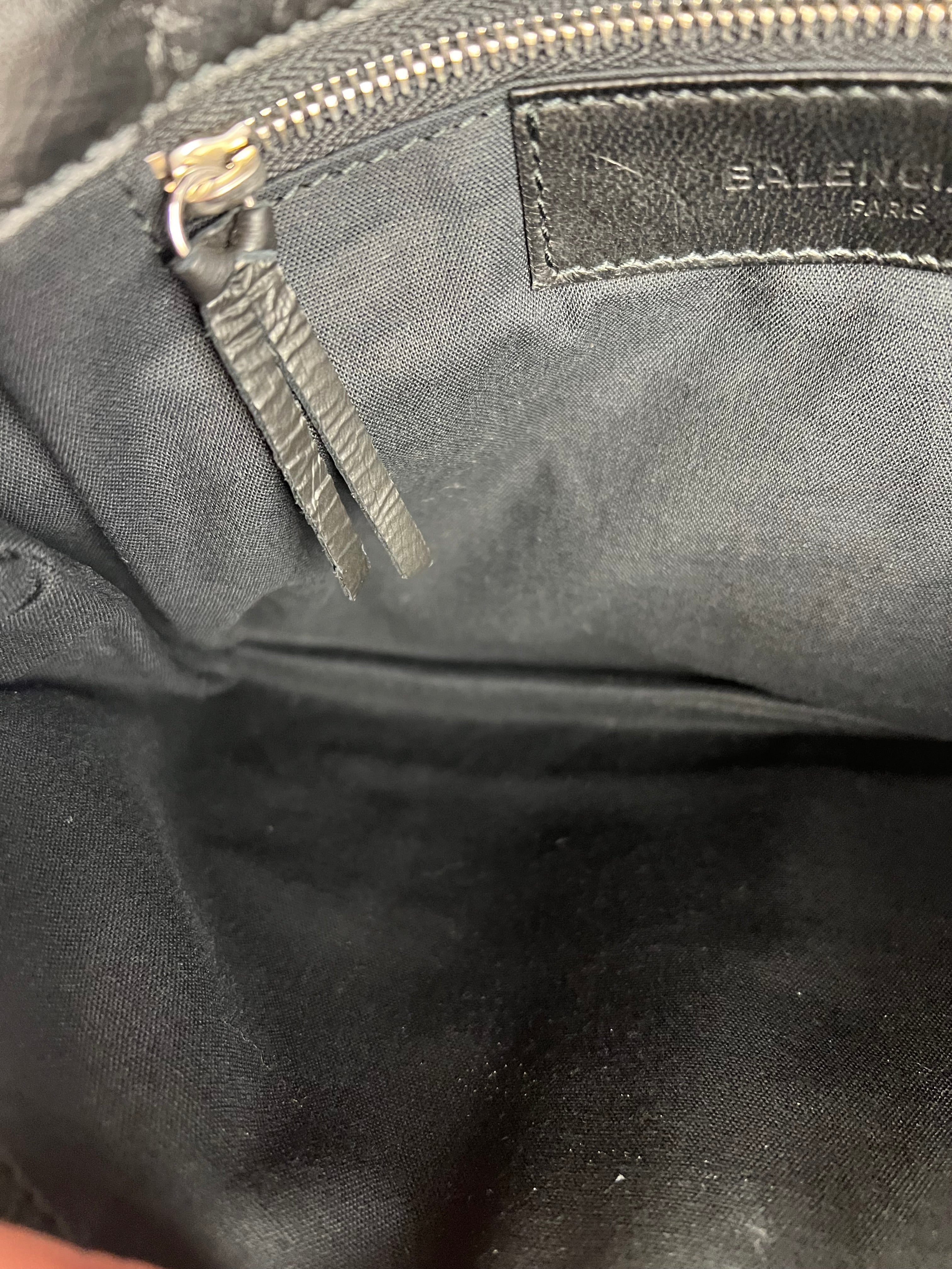 Balenciaga Envelope Clutch Black