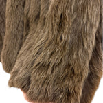 Vintage Saga Light Brown Fox Fur Coat