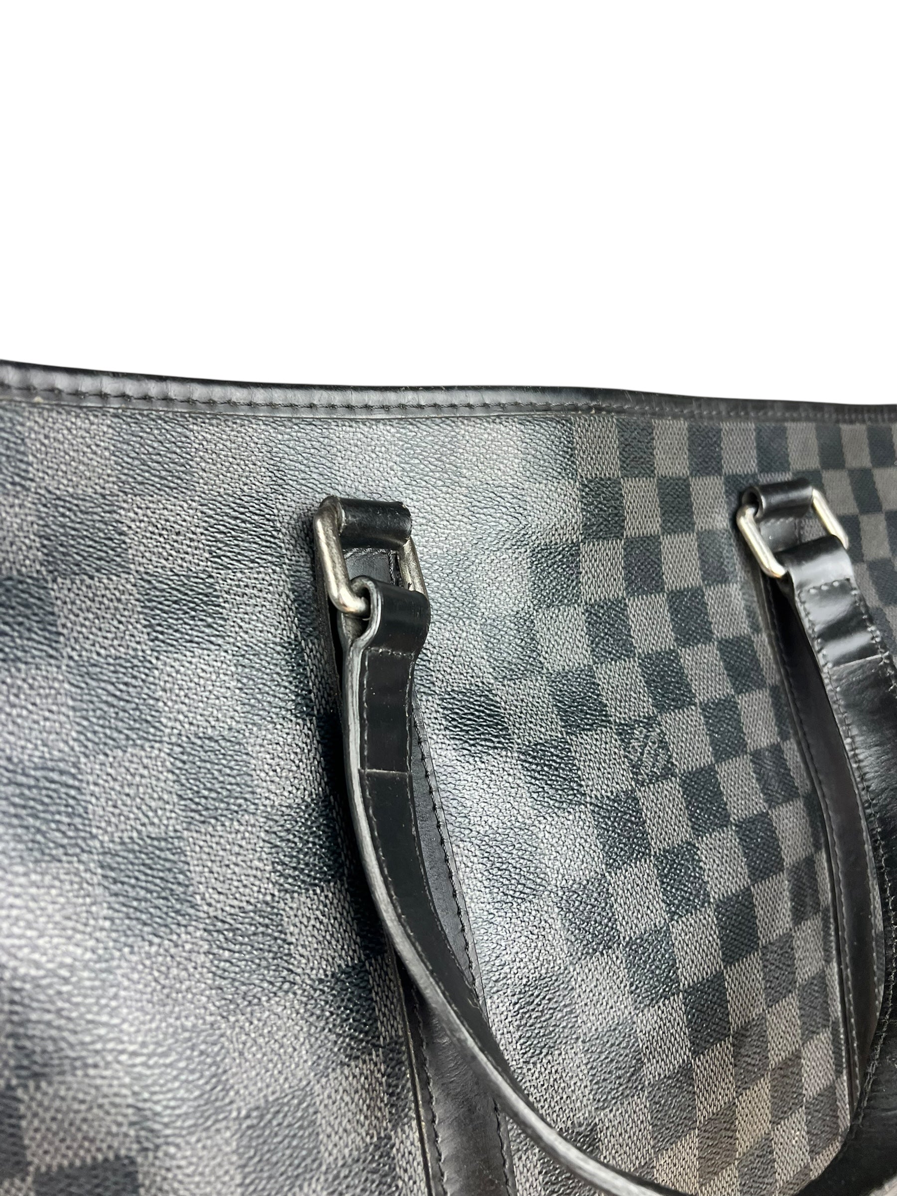 Louis Vuitton Graphite Damier Tadao Tote
