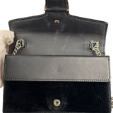 Gucci Mini Velvet Black Rhinestone Dionysus Crossbody