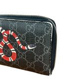 Gucci Kingsnake GG Zippy Wallet