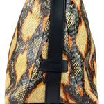 Fendi Multicolor Snakeskin Hobo Bag