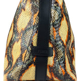 Fendi Multicolor Snakeskin Hobo Bag