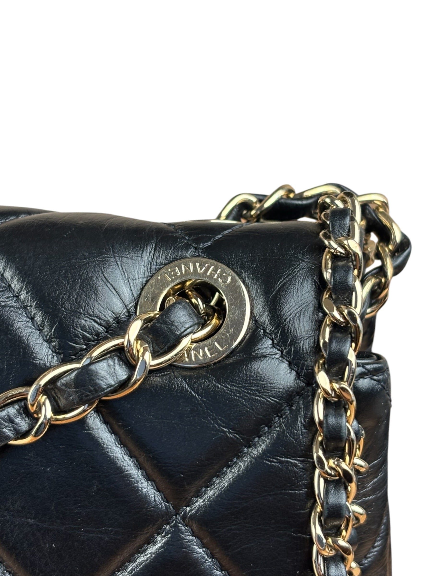 Chanel Black Quilted Leather Flap Bag 2019