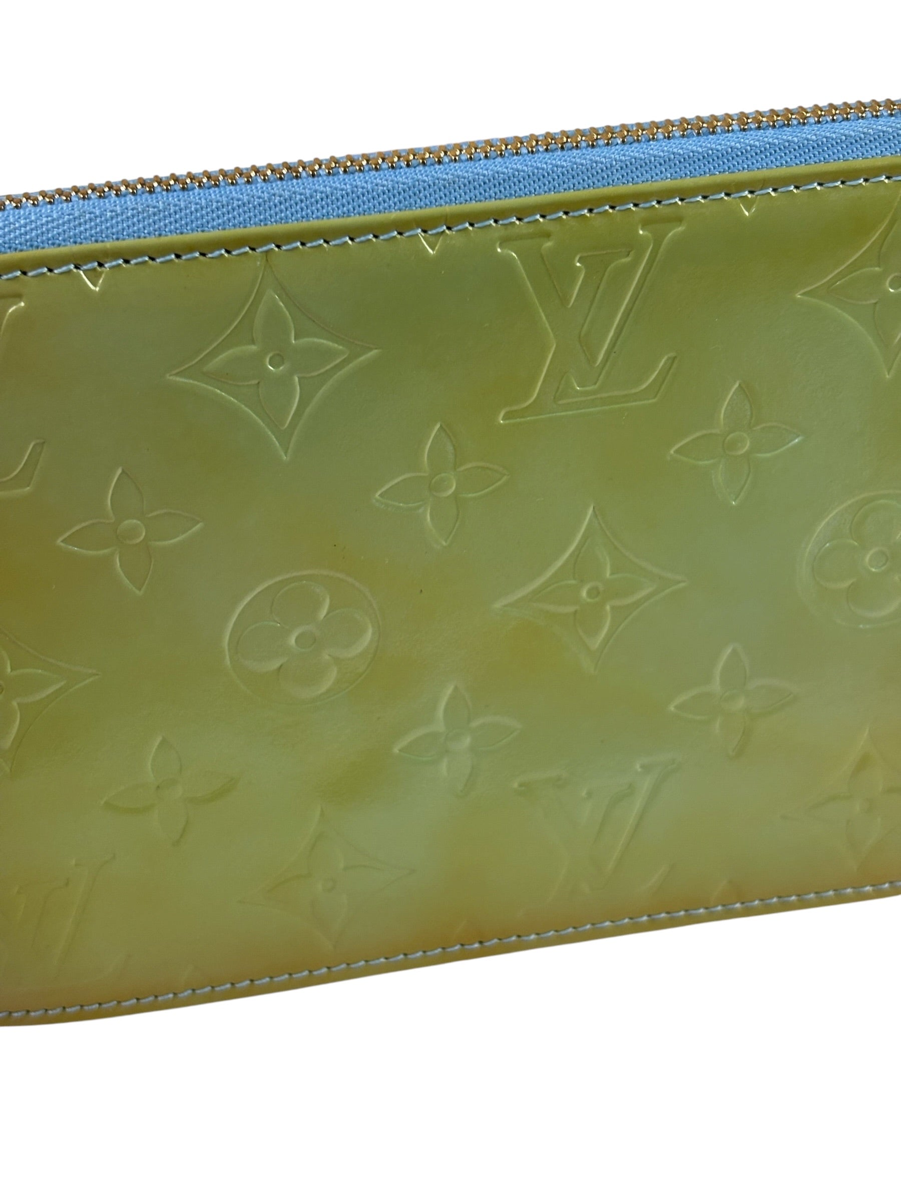 Louis Vuitton Green Vernis Lexington Pochette