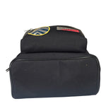 YSL Black Nylon/Leather Trim City Multi-Patch Backpack