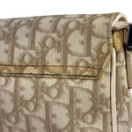 Christian Dior Trotter Flower Embroidered Flap Crossbody