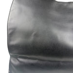 Telfar Black Leather Unisex Shopping Bag