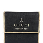 Gucci Vintage Leather Unisex Trifold Wallet