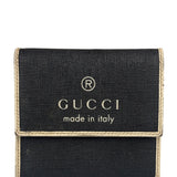 Gucci Vintage Leather Unisex Trifold Wallet