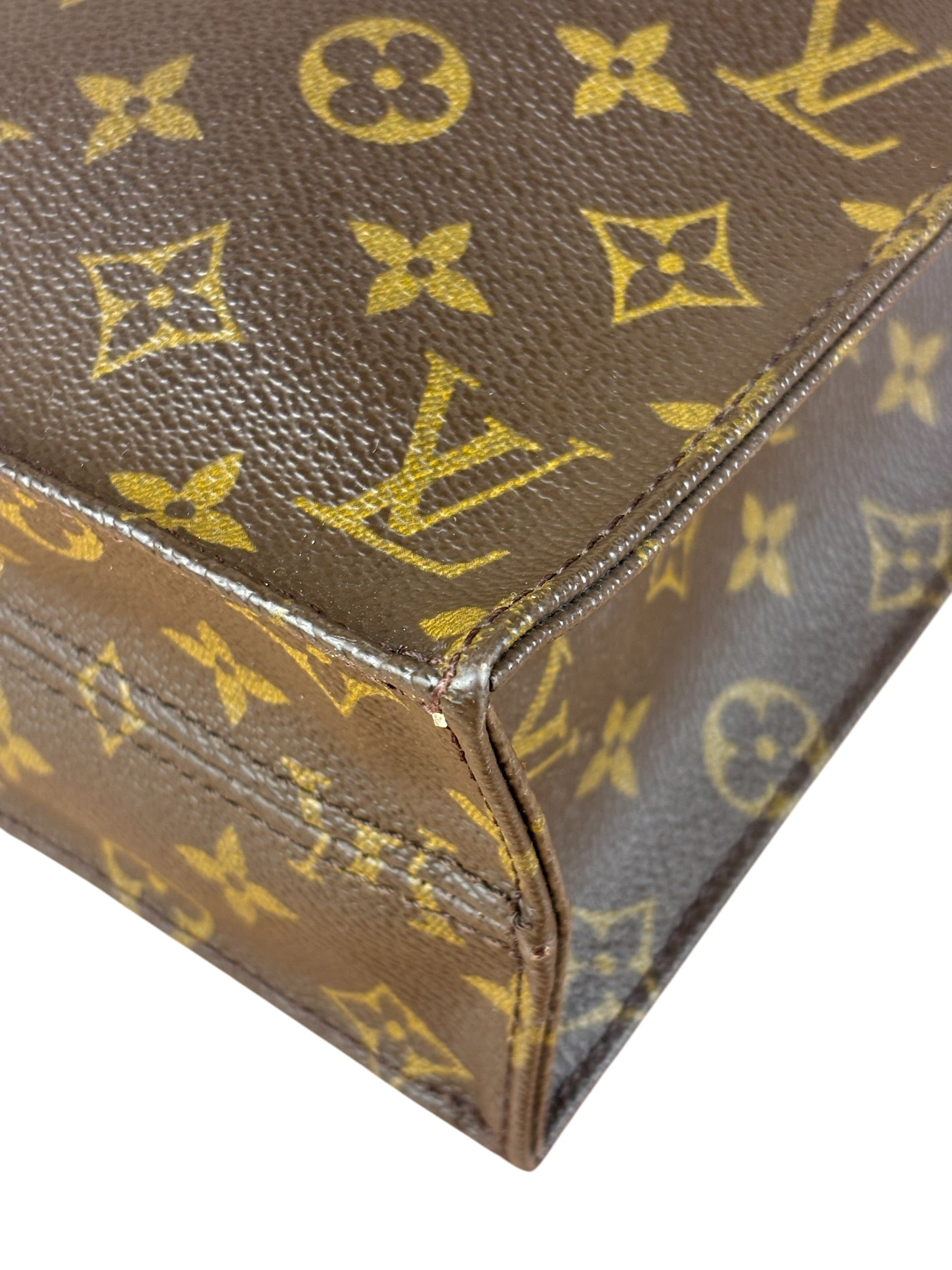 Louis Vuitton Vintage Monogram Sac Plat Tote Bag