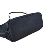 Fendi Vintage Navy Wave Buckle Pochette