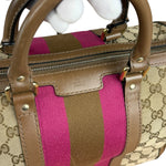 Gucci Vintage GG Web Joy Mini Boston