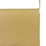 Louis Vuitton Vintage Yellow Epi Biarritz Shoulder Bag