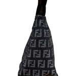 Fendi Black Zucca Vintage Pouch