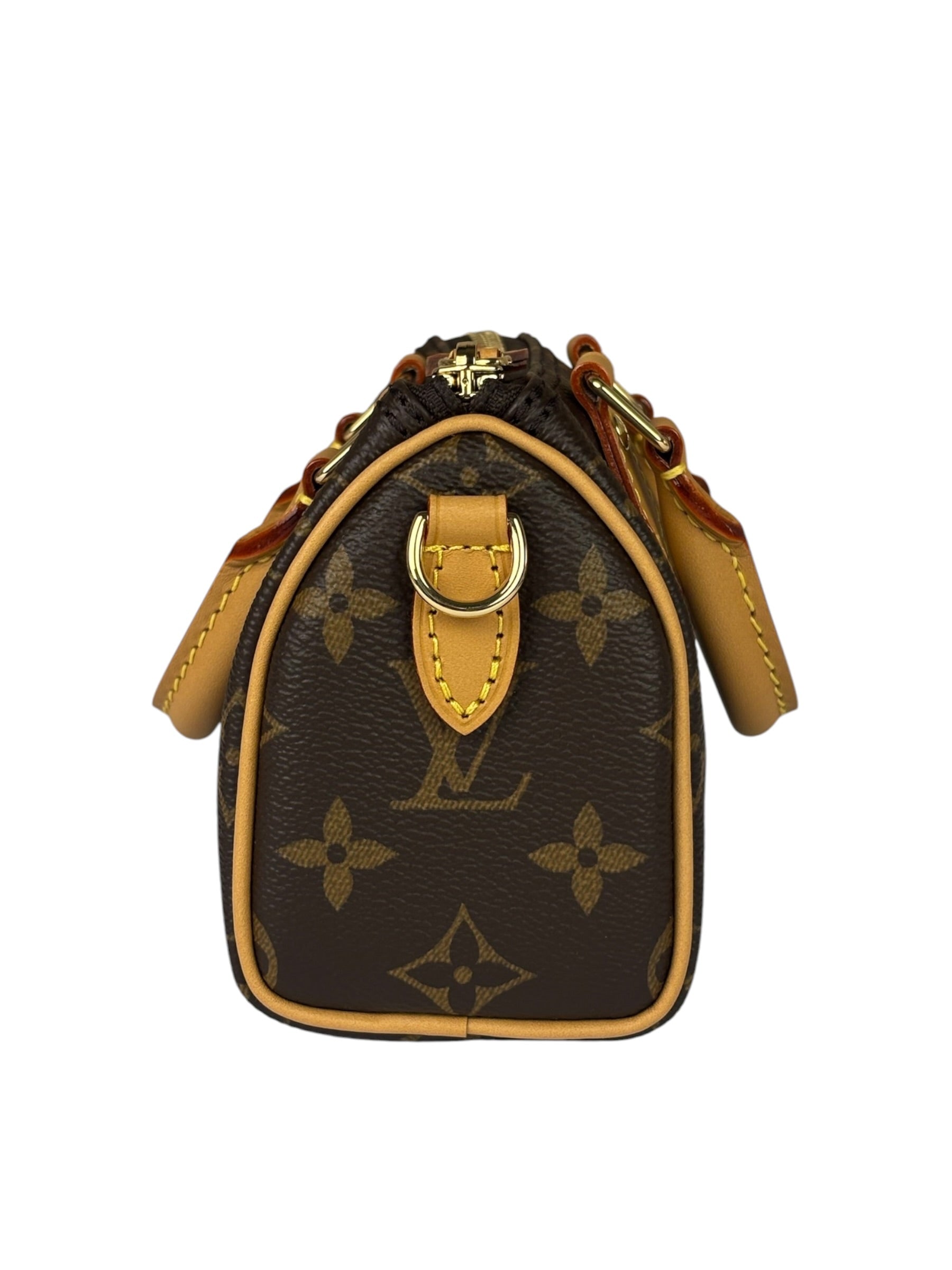 Louis Vuitton Monogram Nano Speedy Two-Way Bag