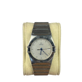 Omega Constellation White Dial Blue Hands