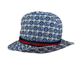 Gucci GG Logo Blue Denim Bucket Hat