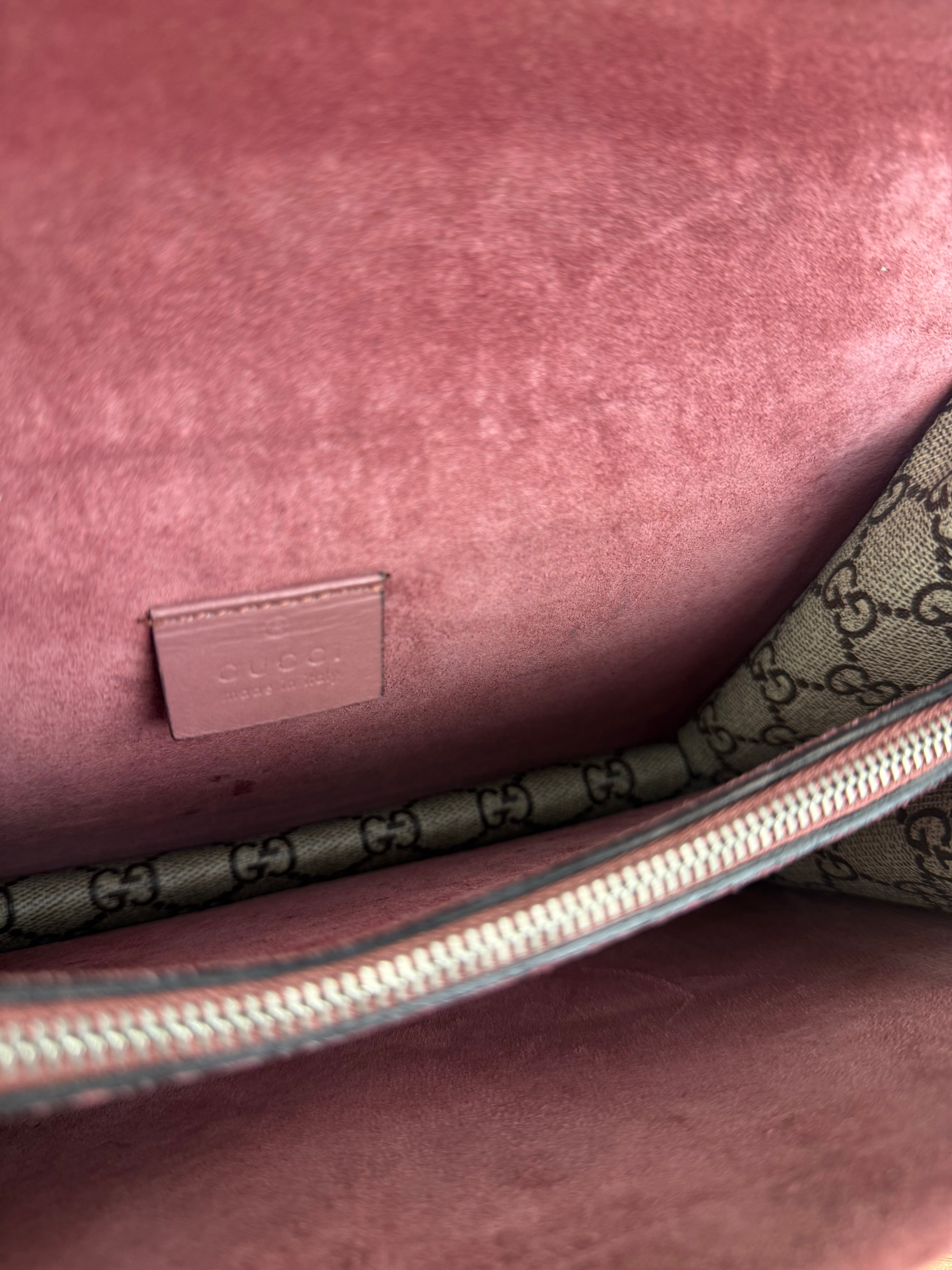 Gucci GG Dionysus Supreme Blooms Shoulder Bag