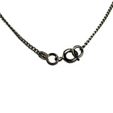 Chanel Vintage Heart CC Necklace