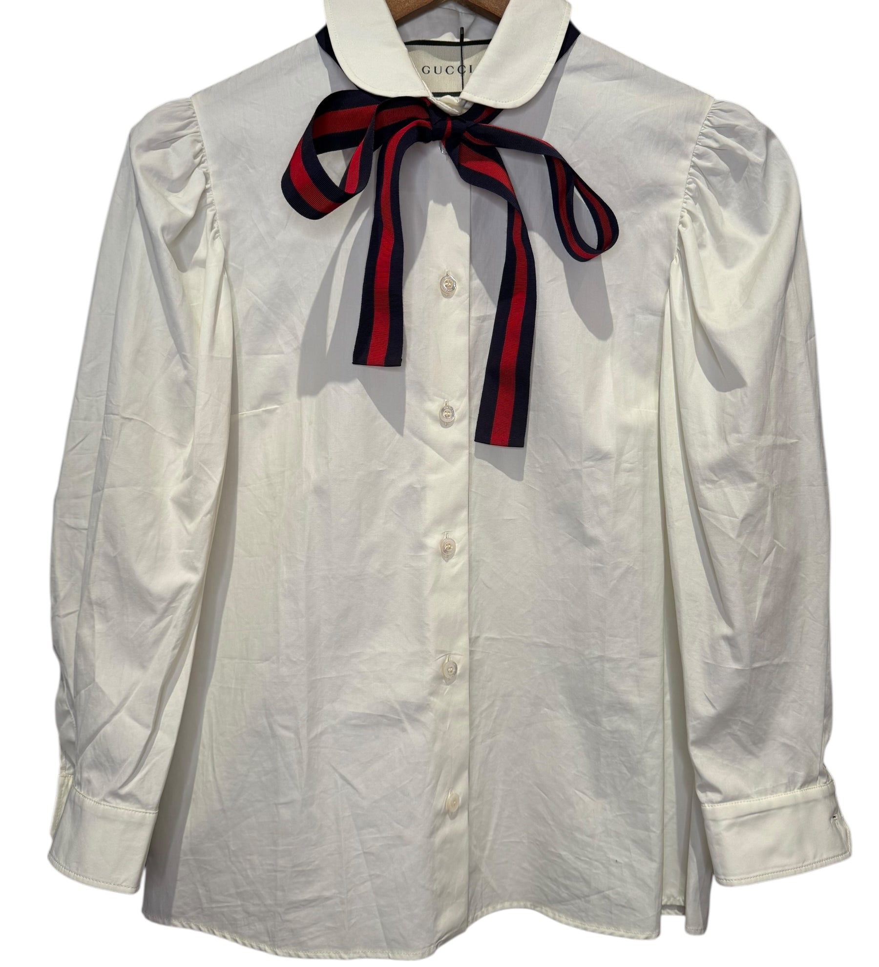 Gucci Bow Tie Button Up