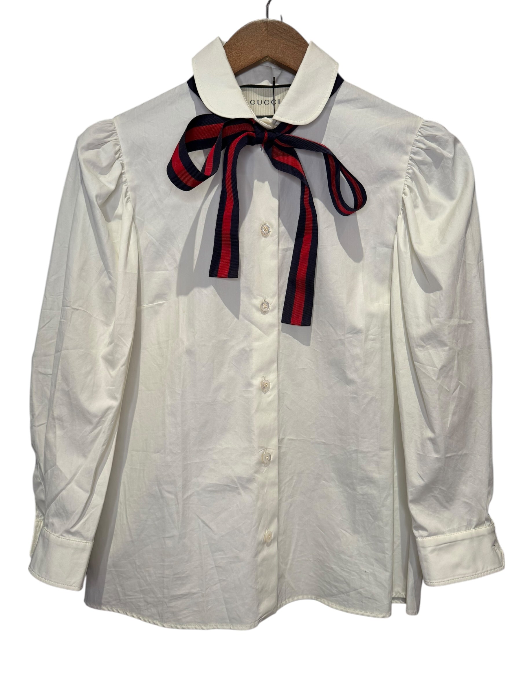 Gucci Bow Tie Button Up